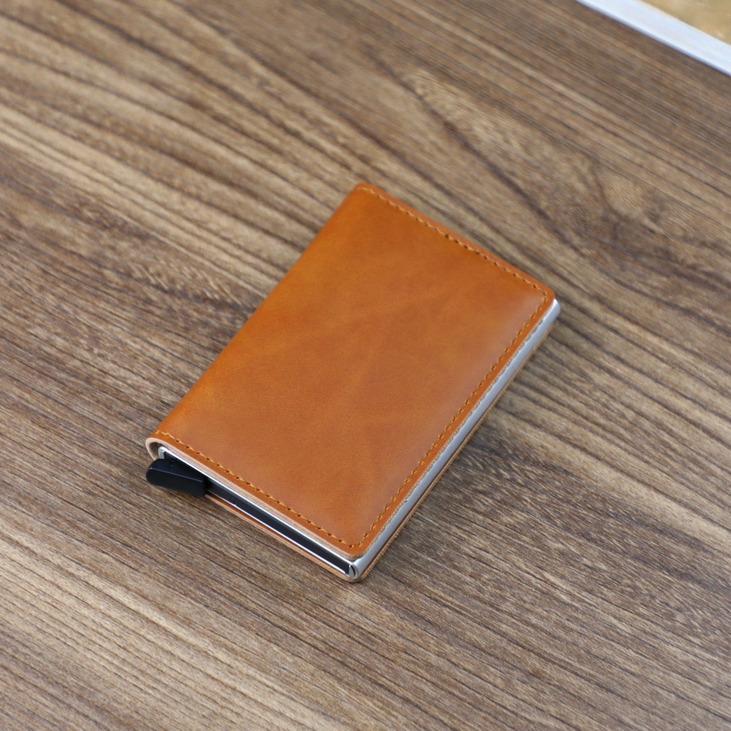 Ultra-Thin Anti-Theft Shield Aluminium Alloy Credit Card Case with Multi-Card Storage