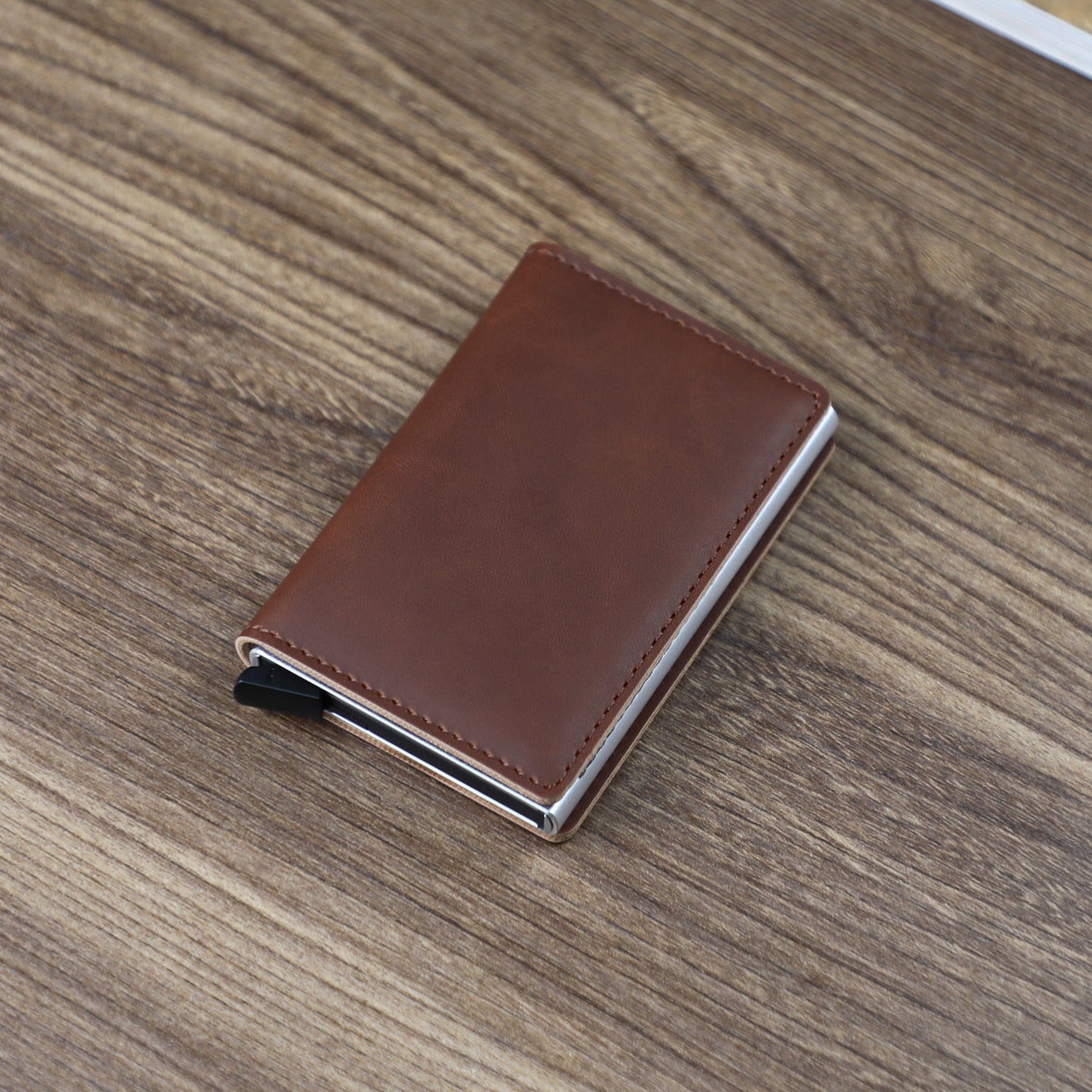 Ultra-Thin Anti-Theft Shield Aluminium Alloy Credit Card Case with Multi-Card Storage
