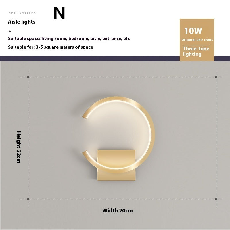 Nordic Living Room Aisle Corridor Lights