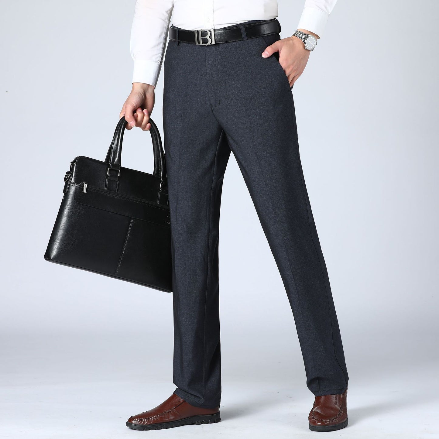 Men's Straight-leg Trousers