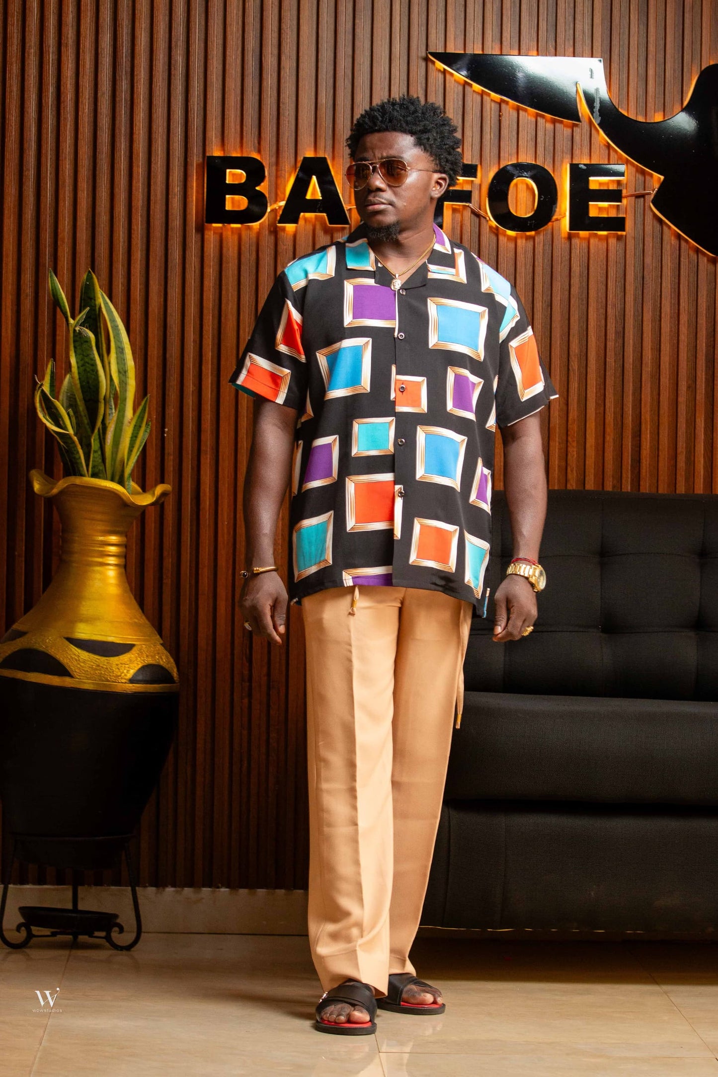 Baffoe Classic Dark Mirror on Creepy Pants
