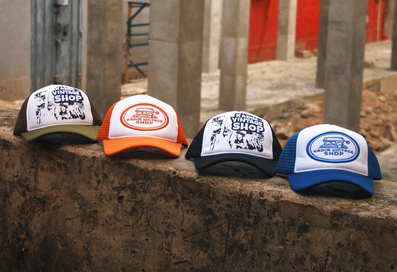 Kadim Vintage Embroidered Trucker Hat