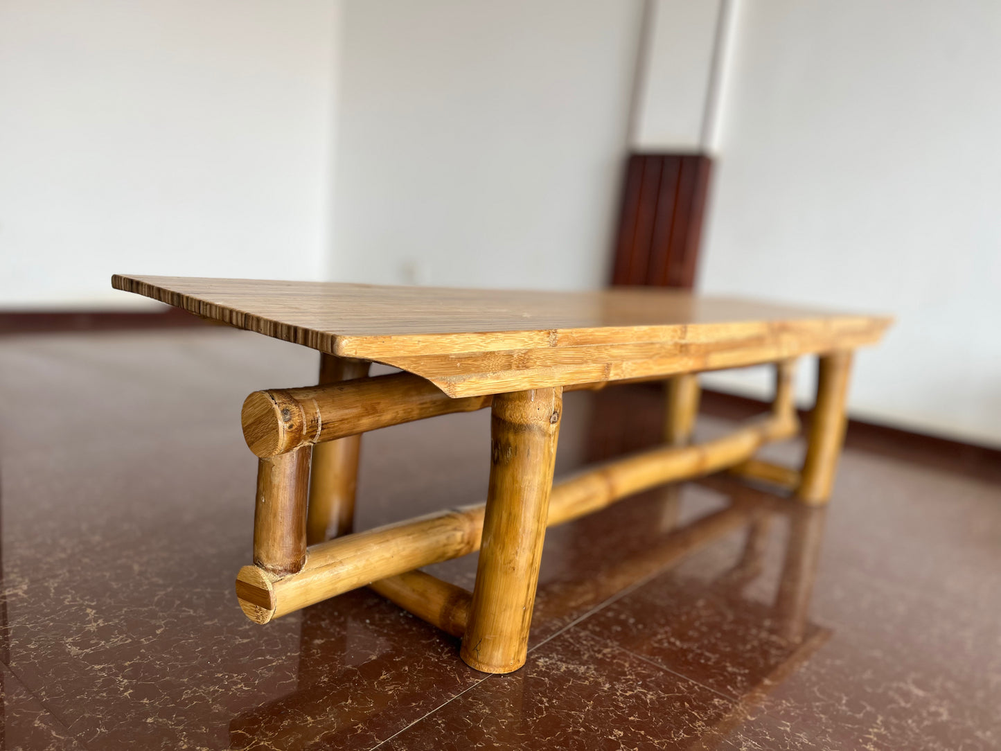 055 Bamboo Pole Bench