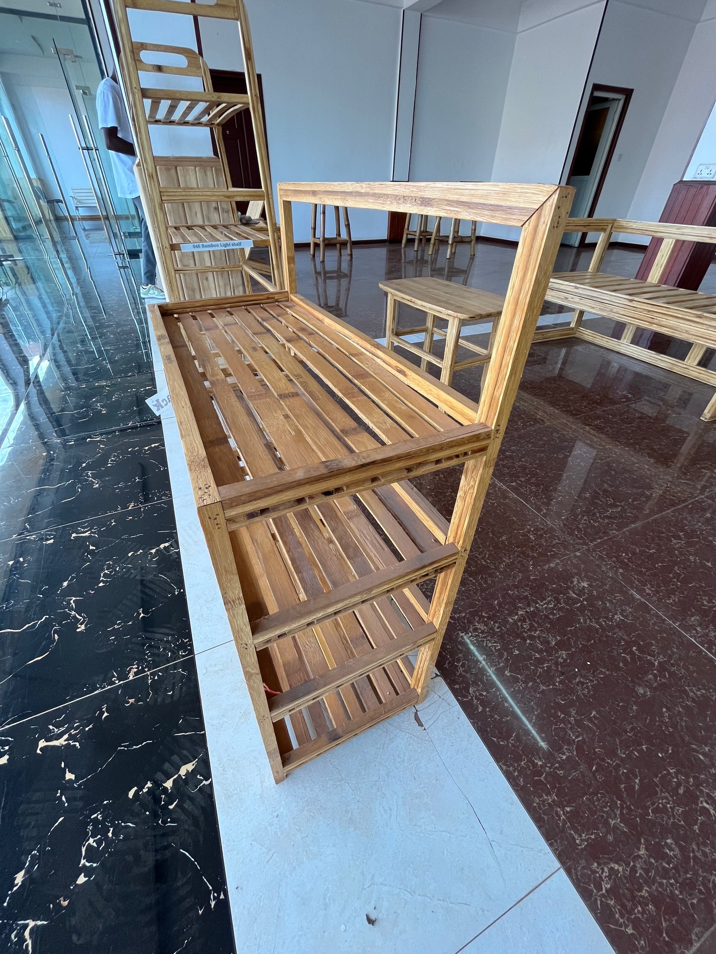 045 Bamboo Shoe Rack