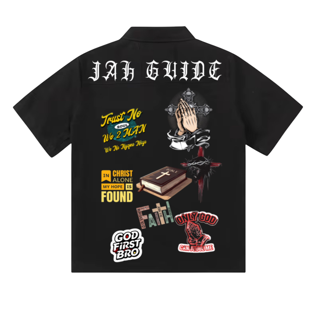 KINGS MEN - JAH GUIDE ZIP SHIRT