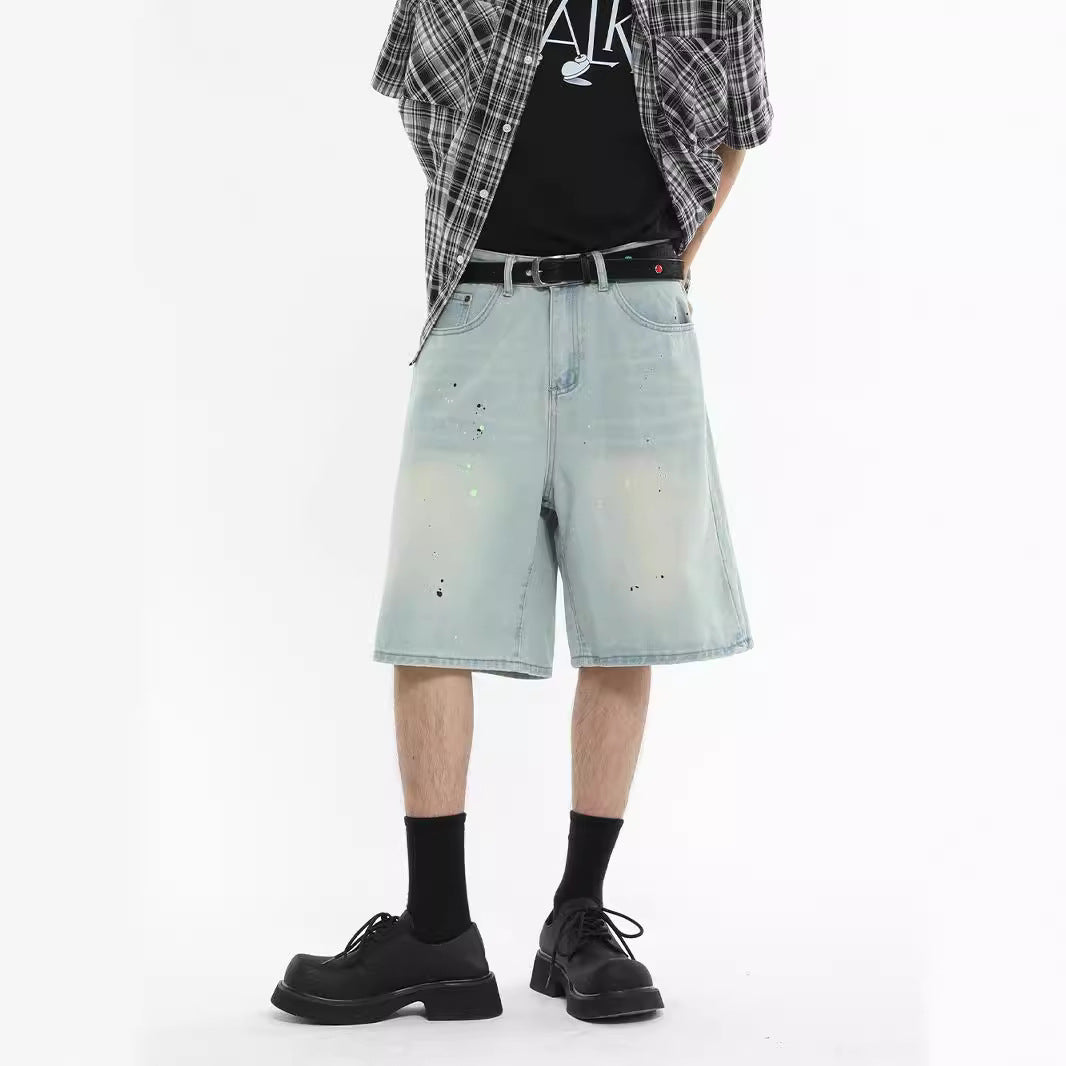 Denim High Street Loose Shorts (Jorts)