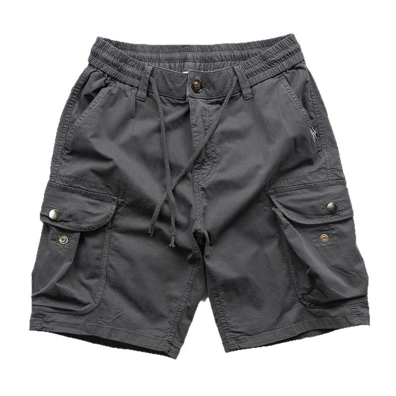Multi-pocket Summer Workwear Shorts For Men