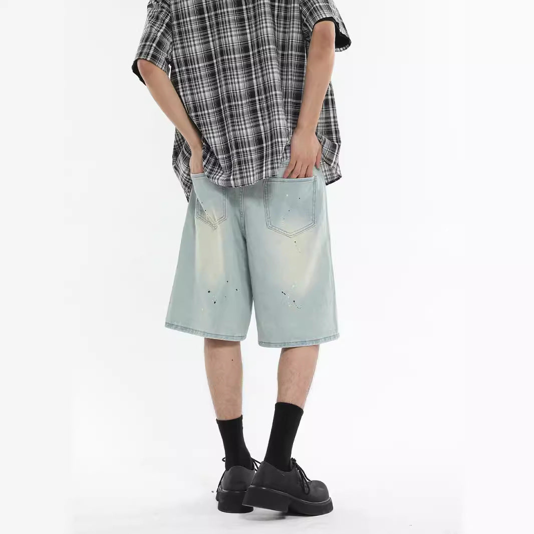 Denim High Street Loose Shorts (Jorts)