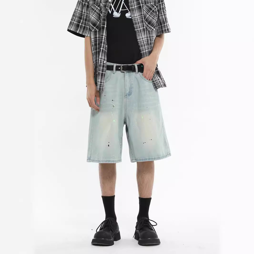 Denim High Street Loose Shorts (Jorts)