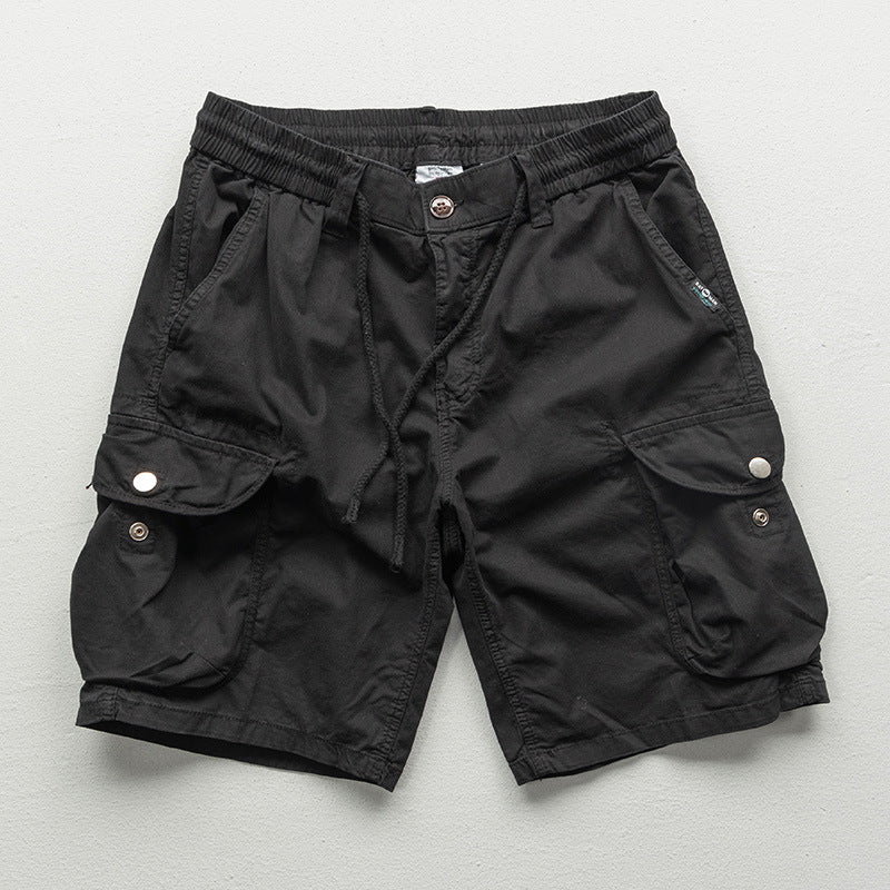 Multi-pocket Summer Workwear Shorts For Men