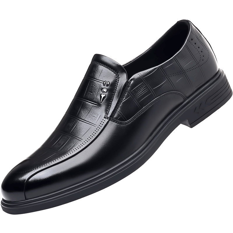 Genuine Leather Breathable Men's Pointed Toe Shoe