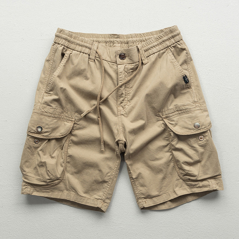 Multi-pocket Summer Workwear Shorts For Men