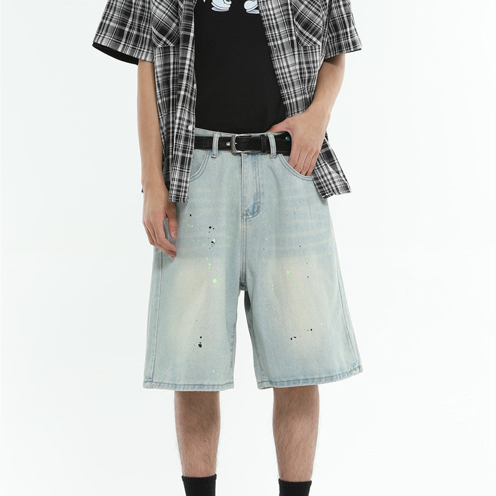 Denim High Street Loose Shorts (Jorts)