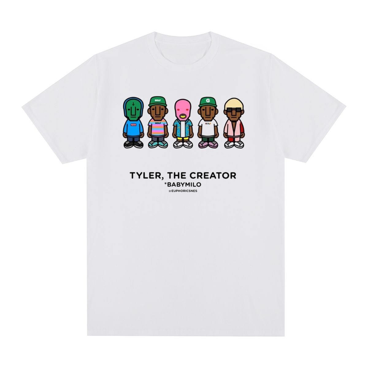 Men's Vintage Cotton Hip Hop Rap T-Shirt