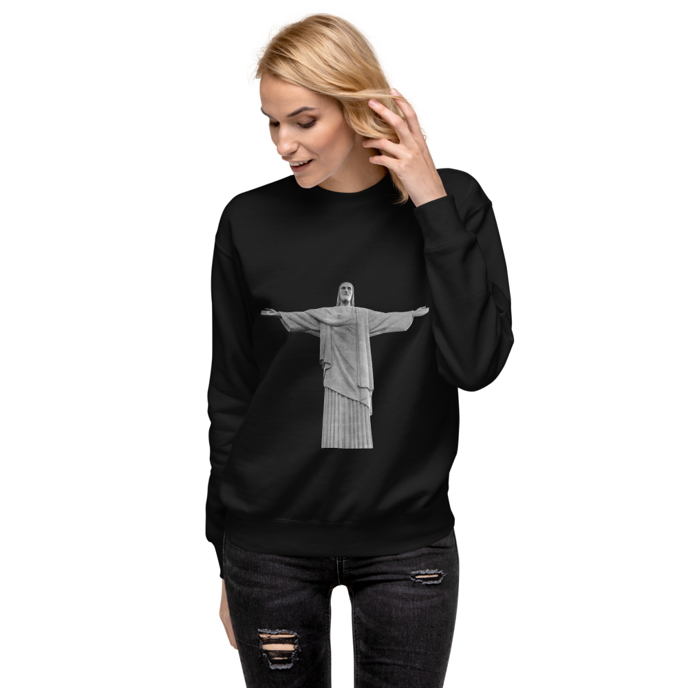 Christ the Redeemer Premium Unisex Sweatshirt