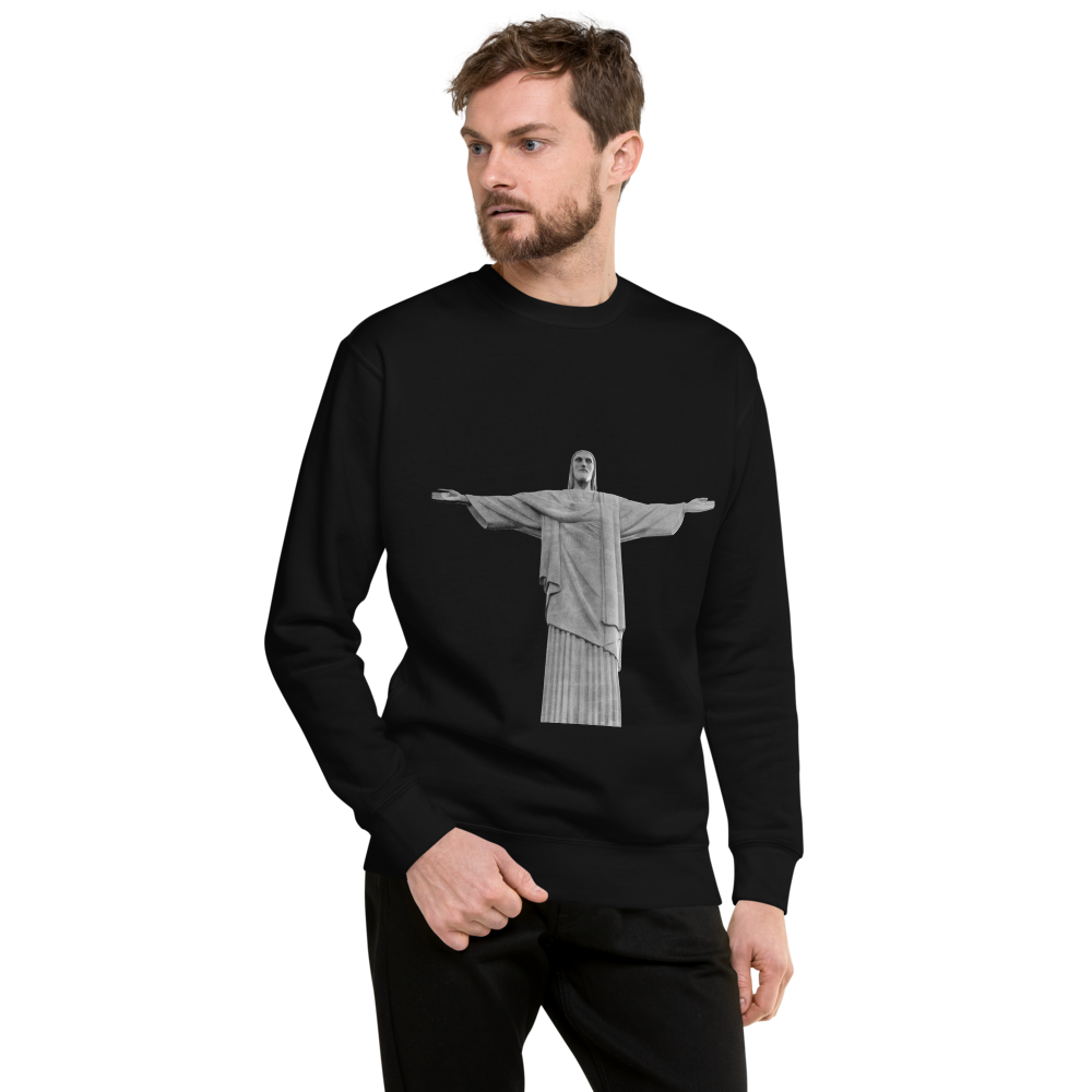 Christ the Redeemer Premium Unisex Sweatshirt