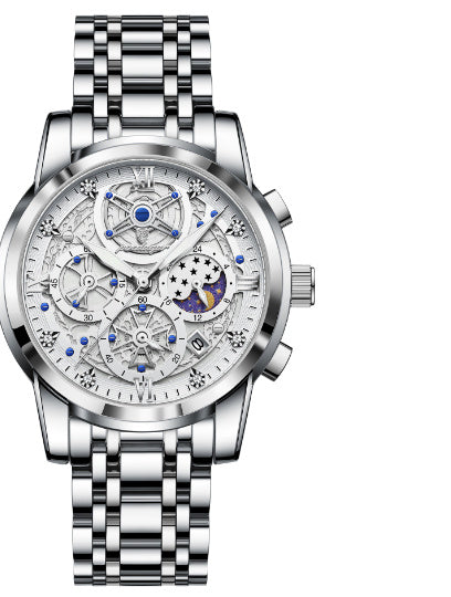 Premium Waterproof Open-Design Luxury Oversized Dial Watch