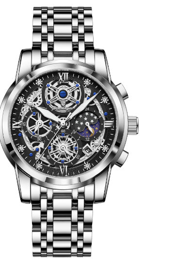 Premium Waterproof Open-Design Luxury Oversized Dial Watch