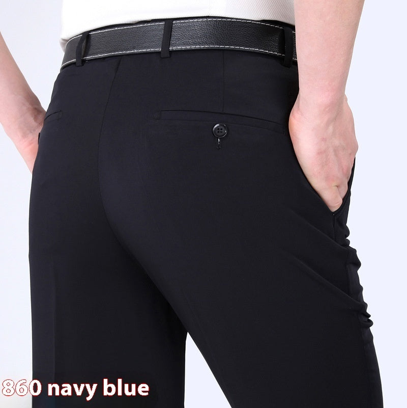 Men's Business Suit Loose Pants