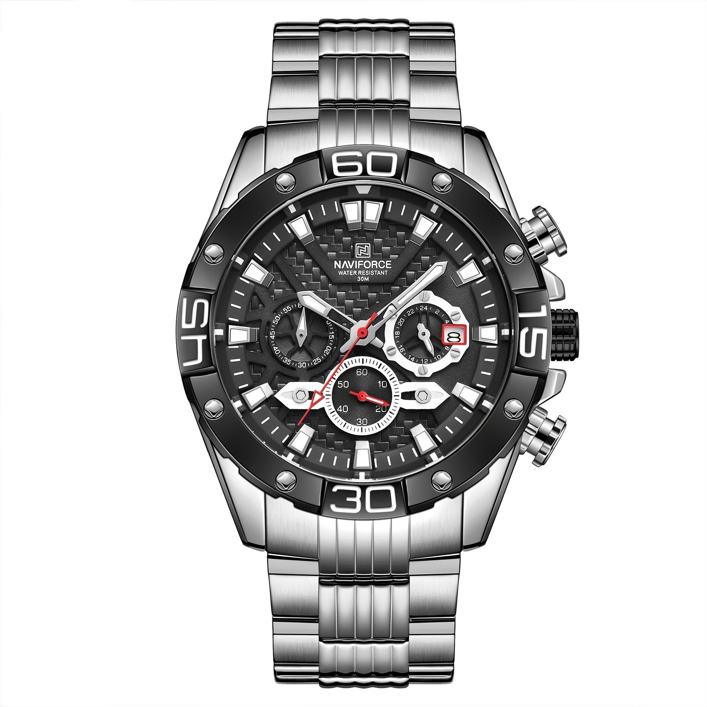 Men's Stylish Luminous Timing Watch