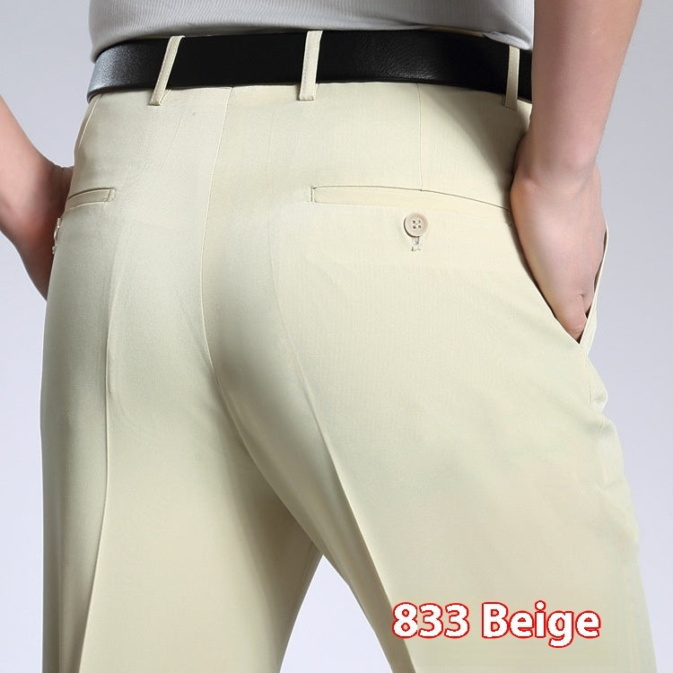 Men's Business Suit Loose Pants