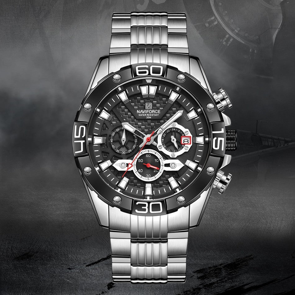 Men's Stylish Luminous Timing Watch