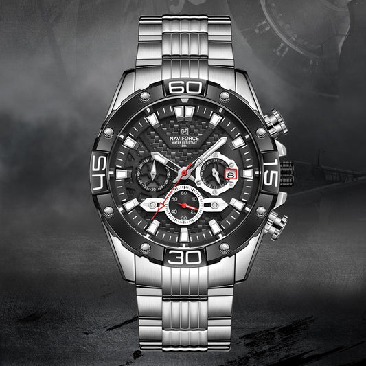 Men's Stylish Luminous Timing Watch