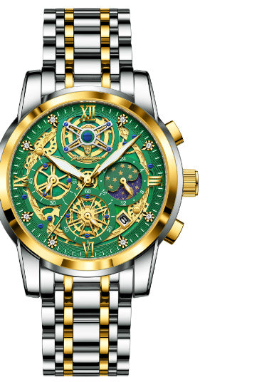 Premium Waterproof Open-Design Luxury Oversized Dial Watch