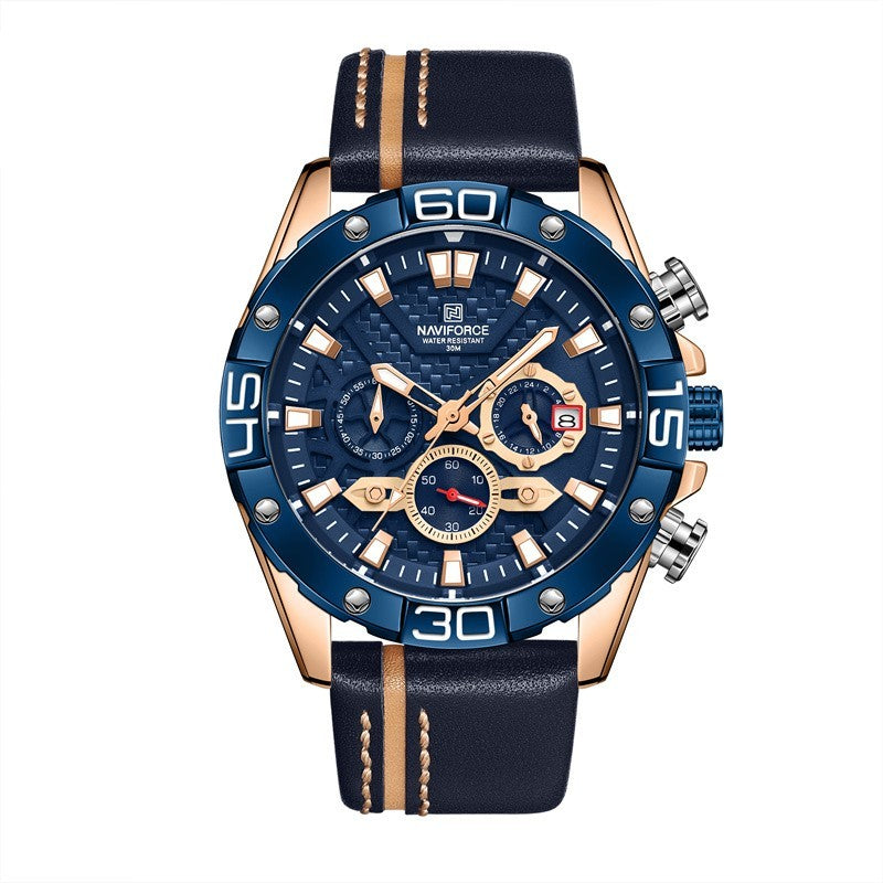 Men's Stylish Luminous Timing Watch