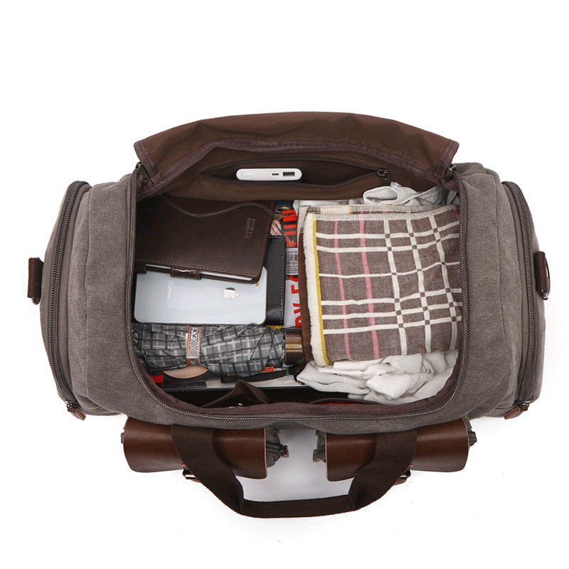 Portable Canvas Travel Bag