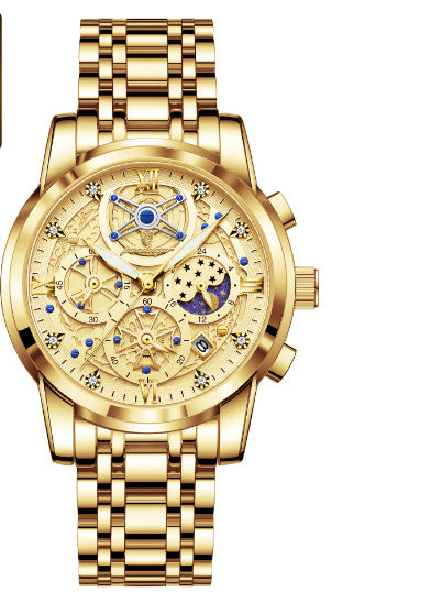 Premium Waterproof Open-Design Luxury Oversized Dial Watch