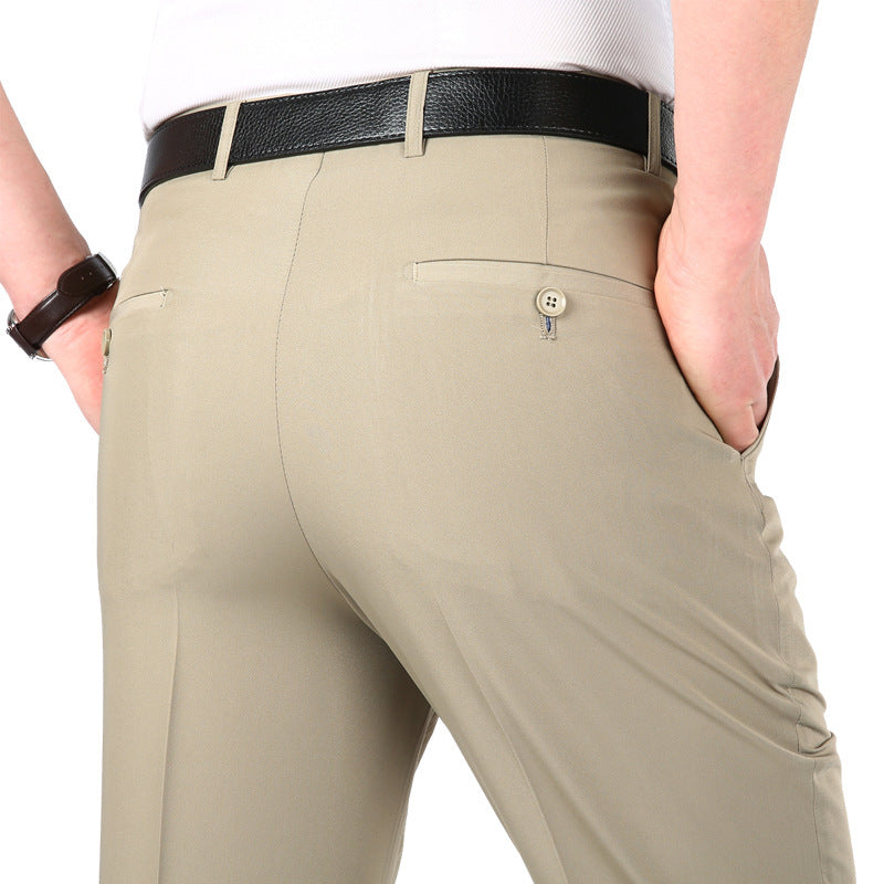 Men's Business Suit Loose Pants