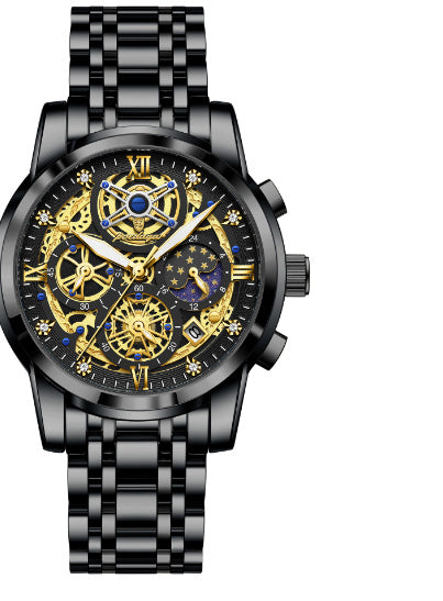Premium Waterproof Open-Design Luxury Oversized Dial Watch