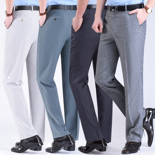 Men's Business Suit Loose Pants