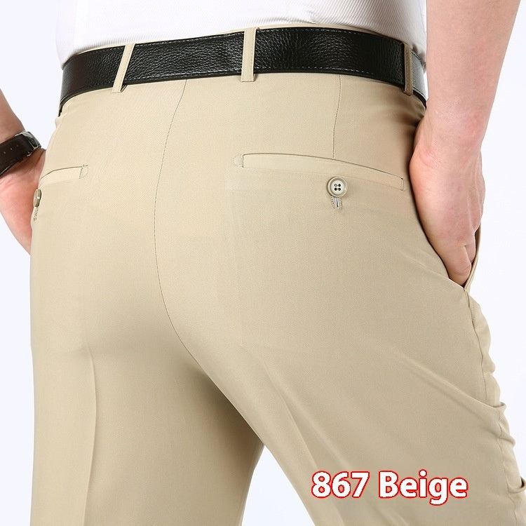 Men's Business Suit Loose Pants