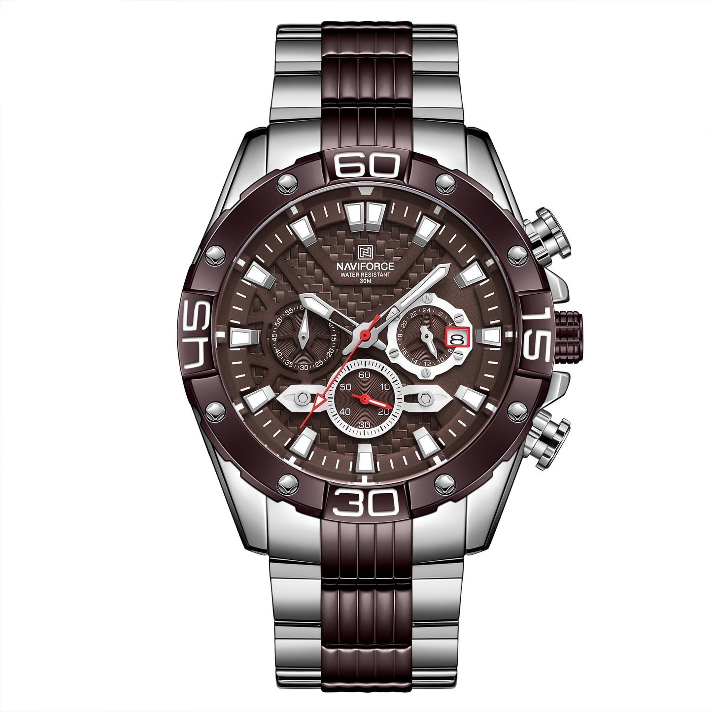 Men's Stylish Luminous Timing Watch