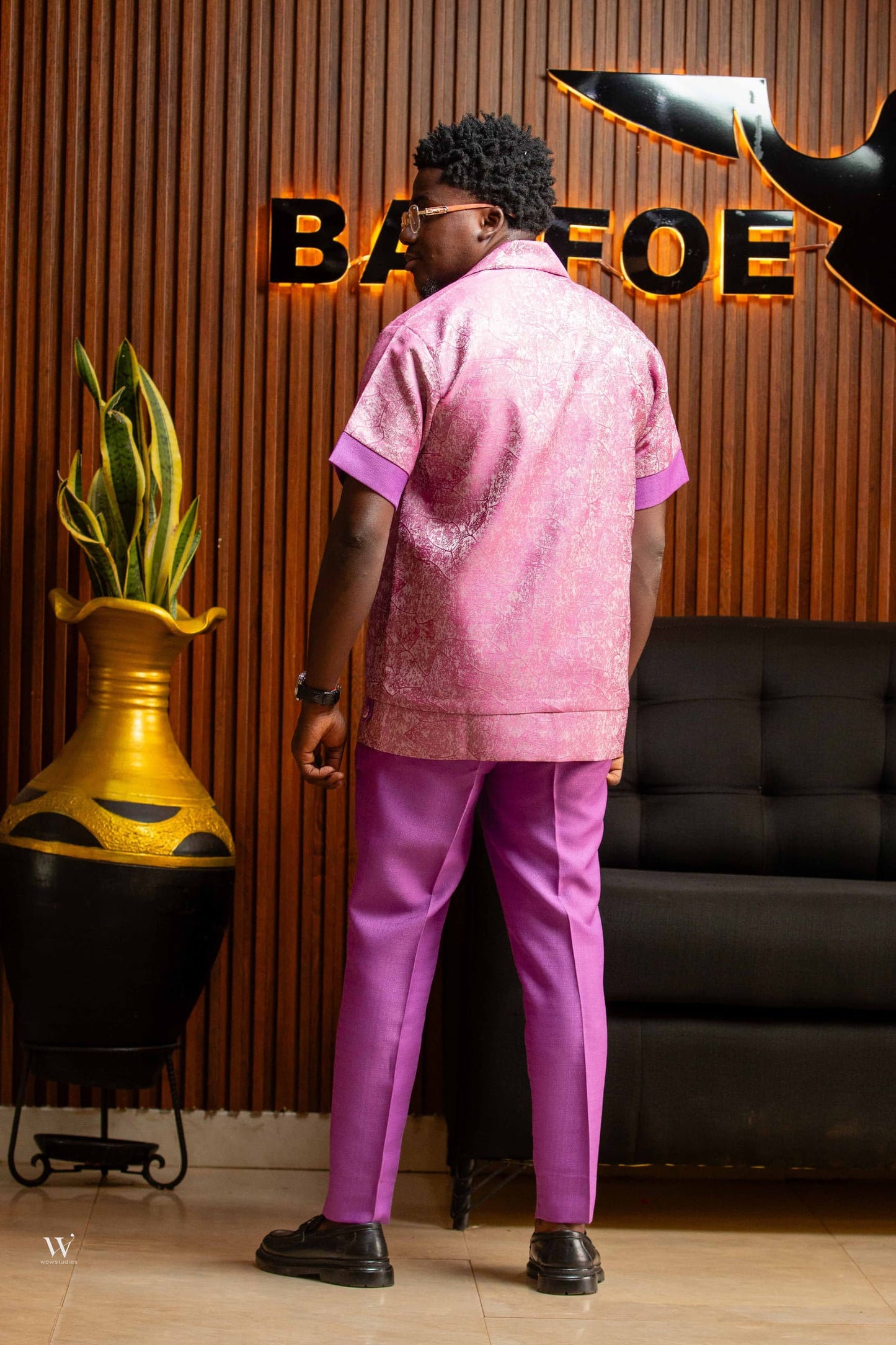 Baffoe Classic Double Move Stripes Kaftan