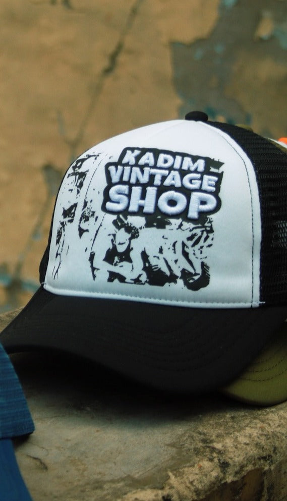 Kadim Vintage Embroidered Trucker Hat