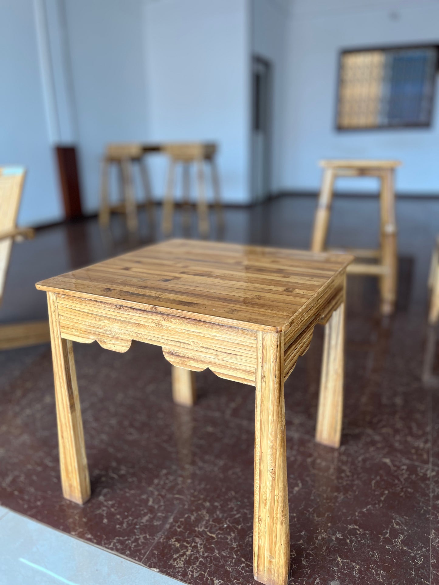 042 Bamboo Coffee Table