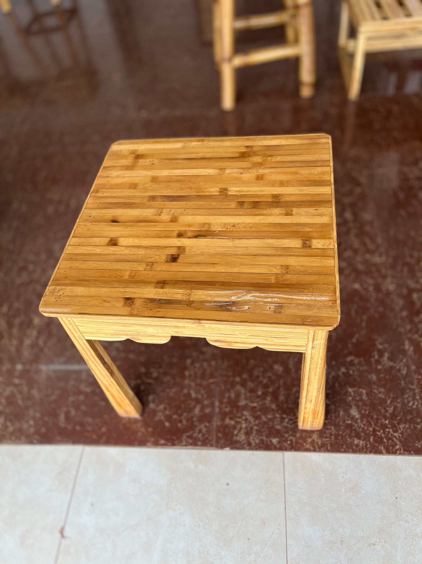 042 Bamboo Coffee Table