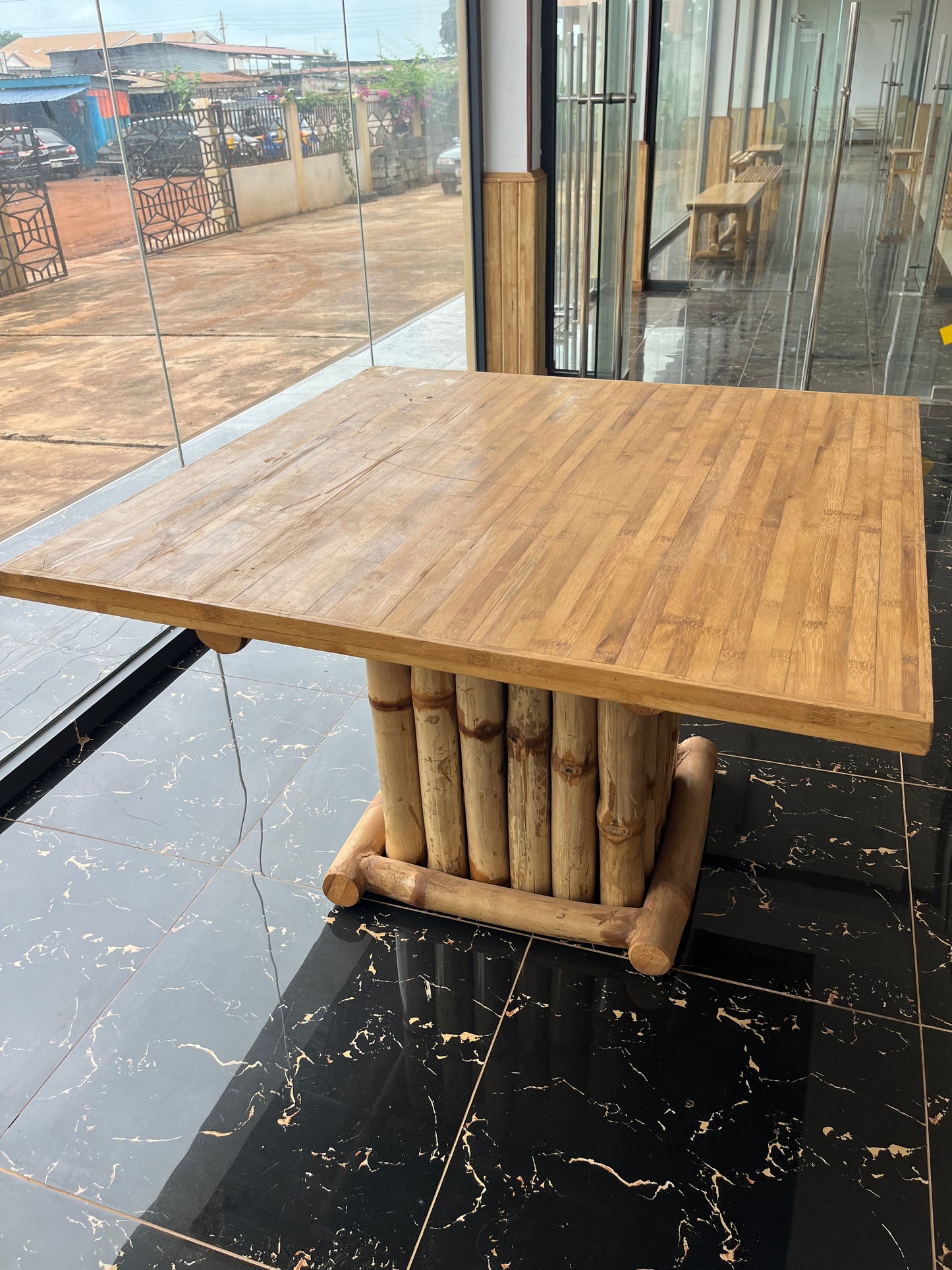 A21 Bamboo Square Table