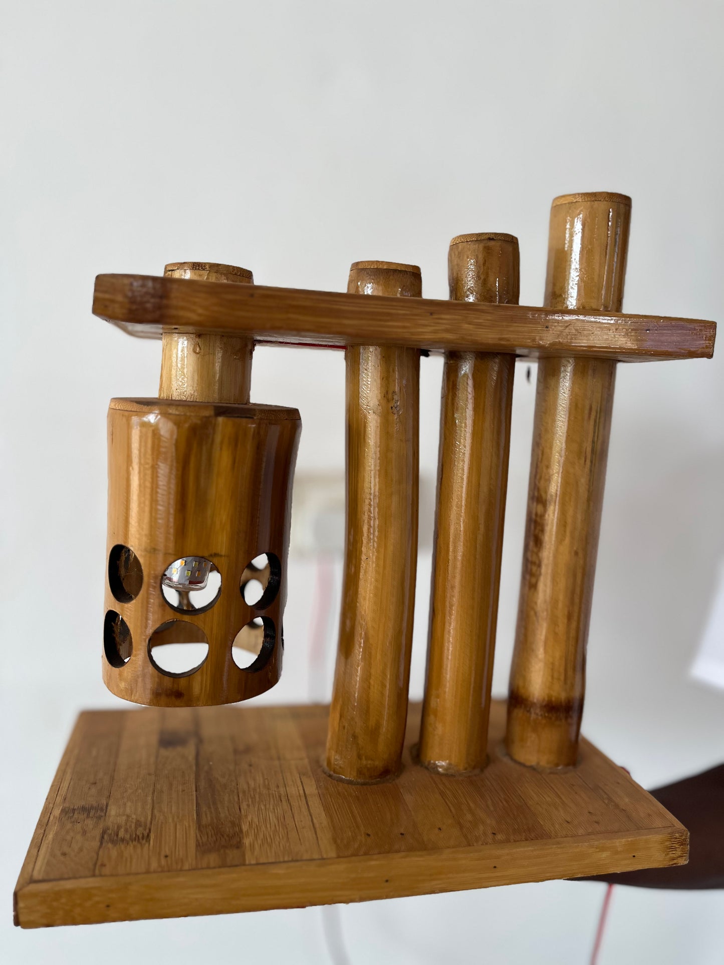 039 Bamboo Bedside Lamp