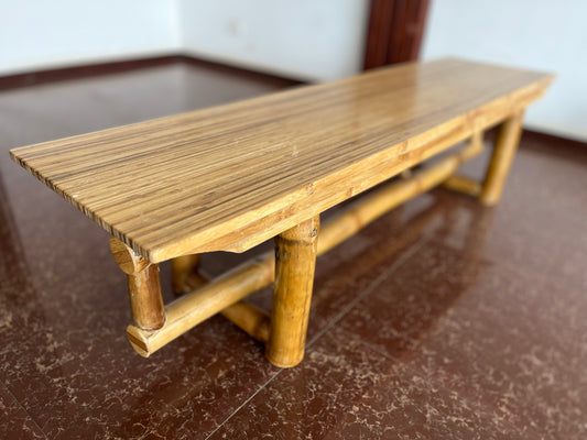 055 Bamboo Pole Bench