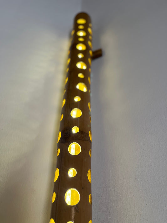 039 Bamboo 8ft Pole Light