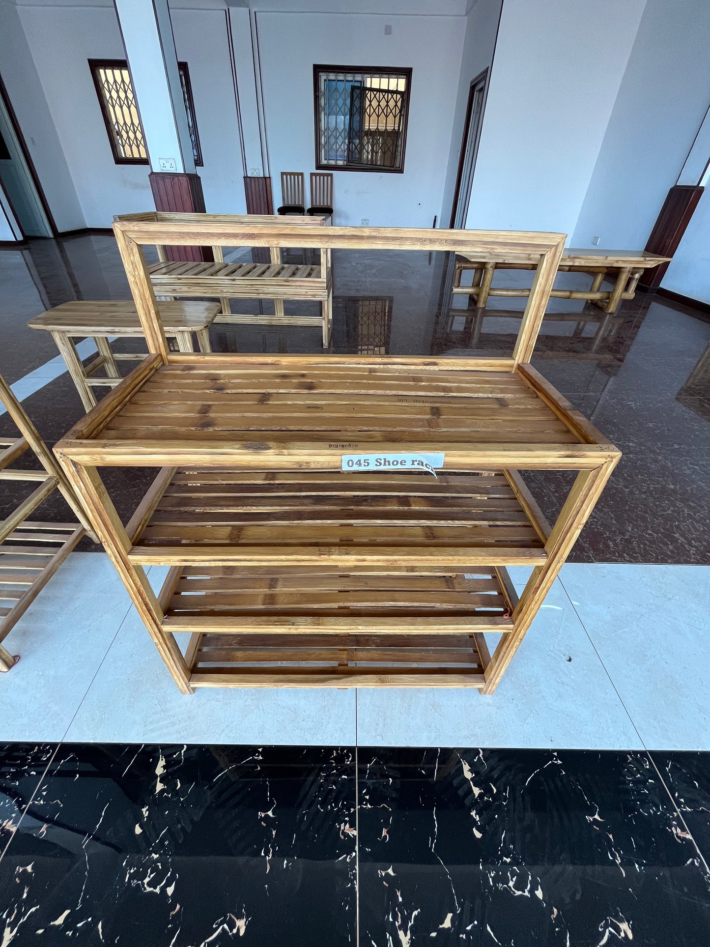 045 Bamboo Shoe Rack