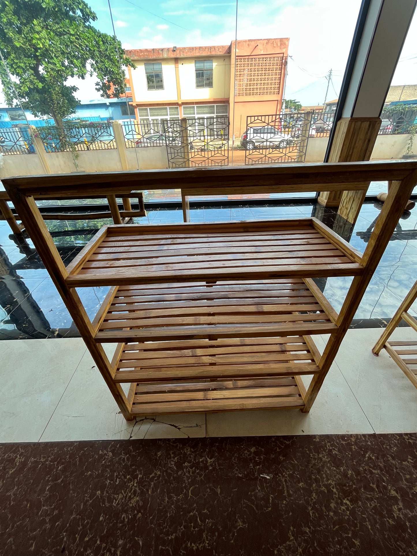 045 Bamboo Shoe Rack