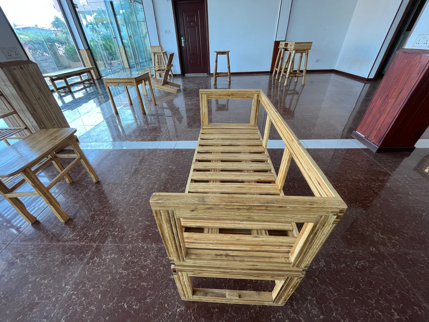 A60 Bamboo Fold Bench