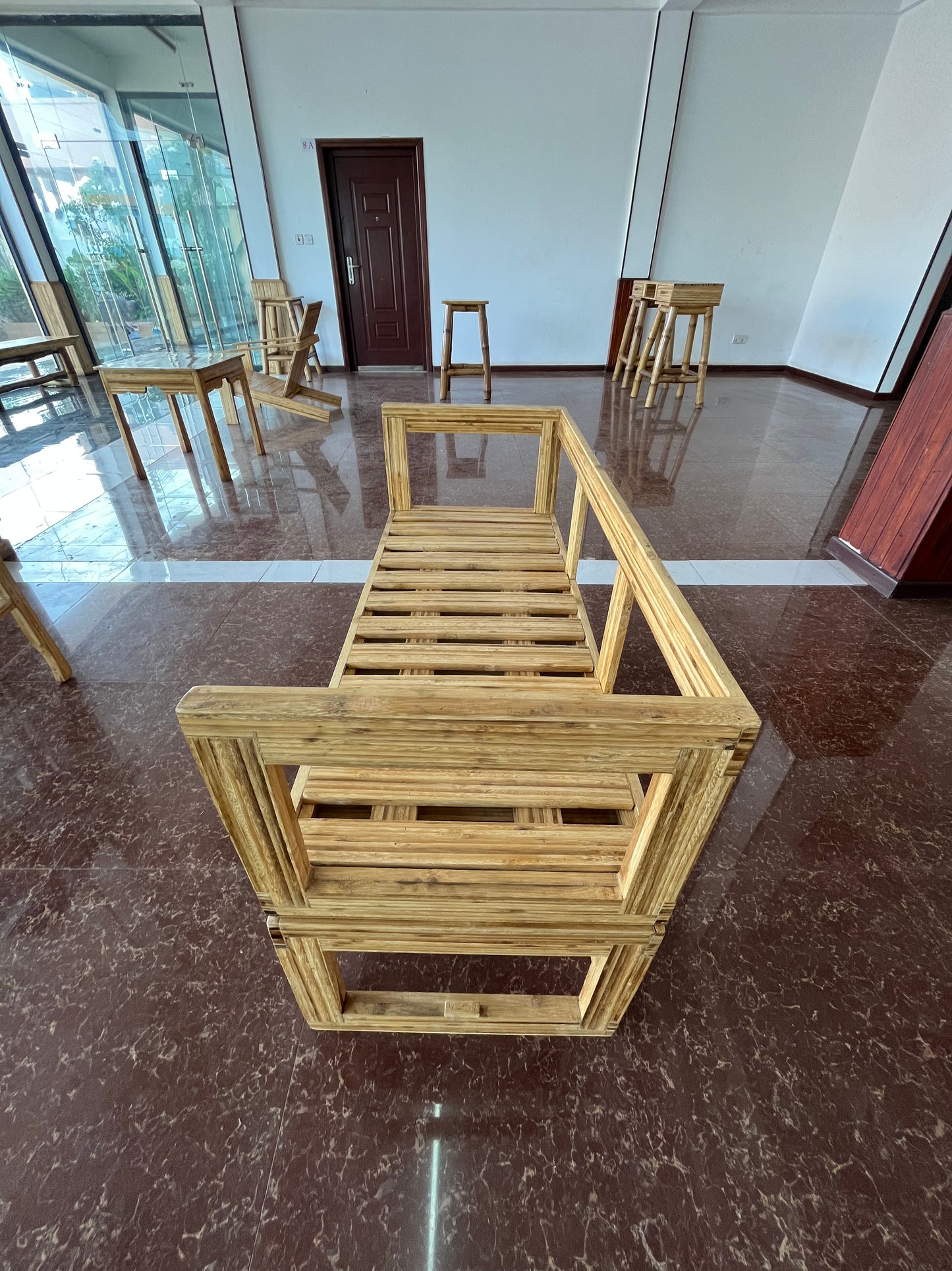 A60 Bamboo Fold Bench
