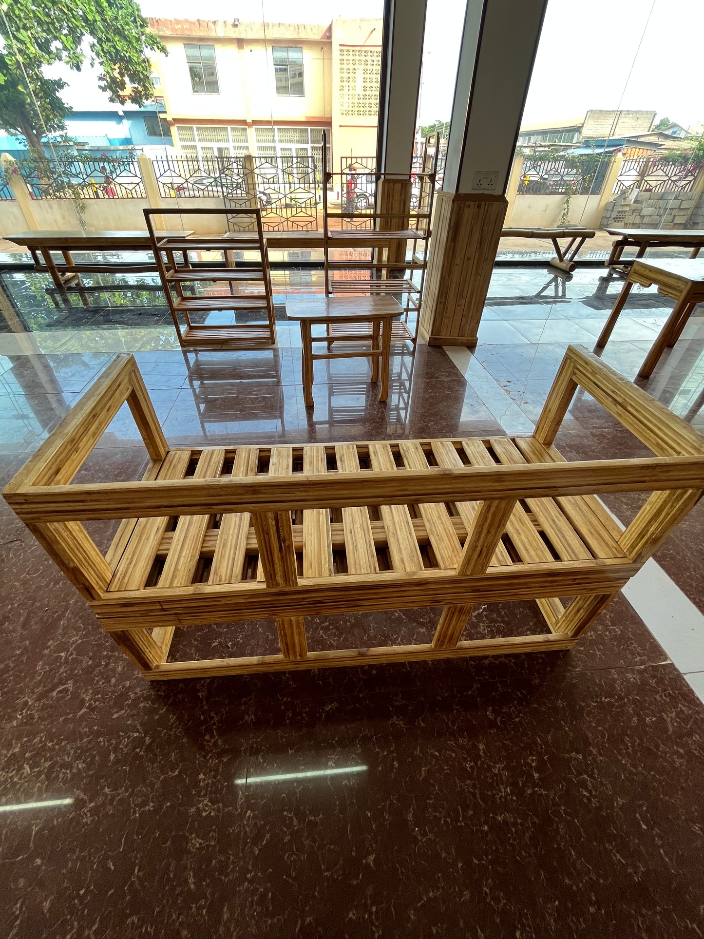 A60 Bamboo Fold Bench