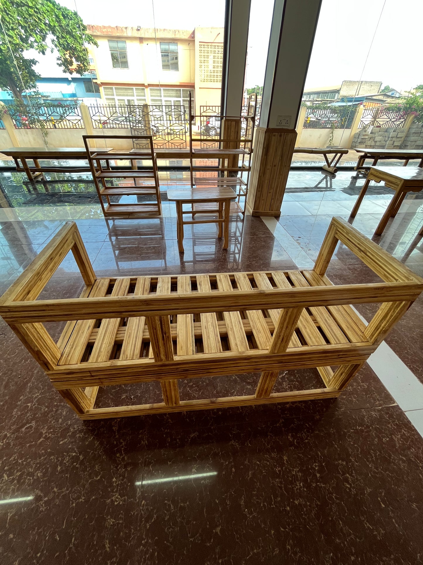 A60 Bamboo Fold Bench